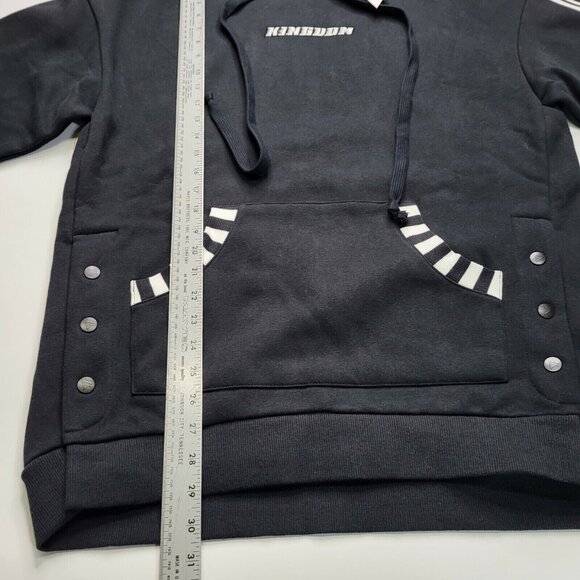 Kingdom Qore Pullover Hoodie Women's Size Large Oversized Team Black NWT - Picture 11 of 12
